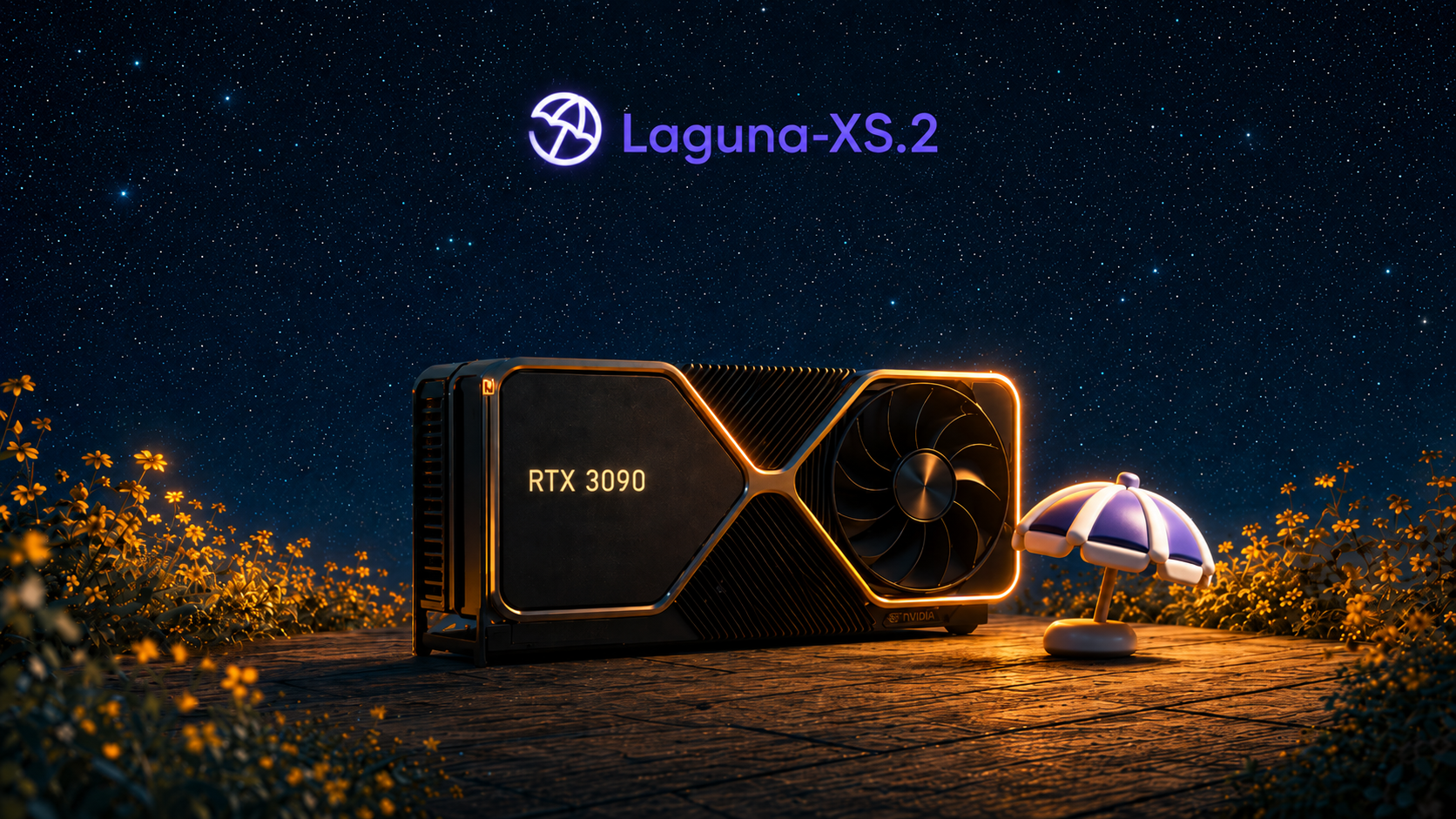 Laguna XS.2 running on a single RTX 3090 inside the dflash daemon
