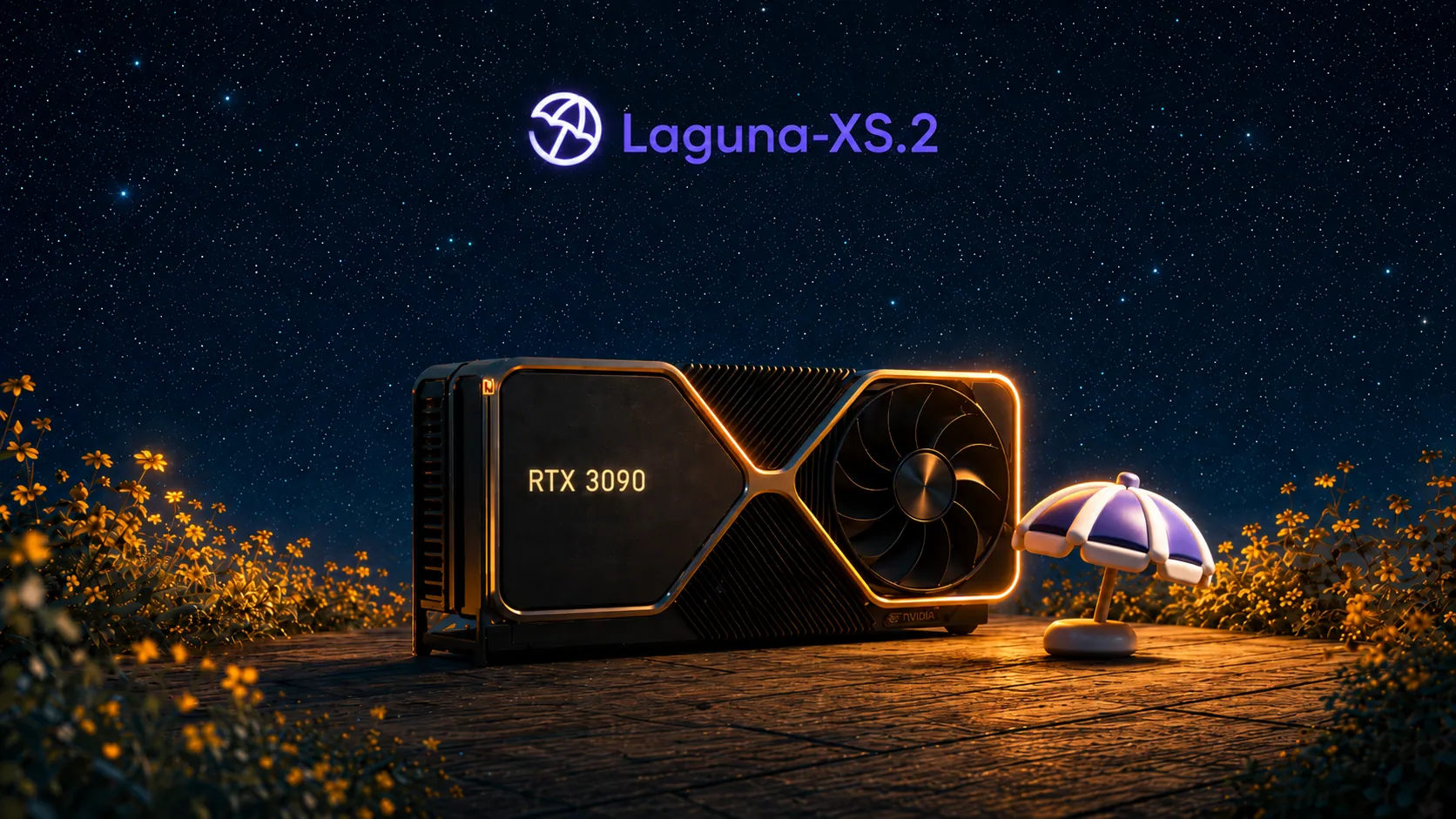Laguna XS.2 running on a single RTX 3090 inside the dflash daemon