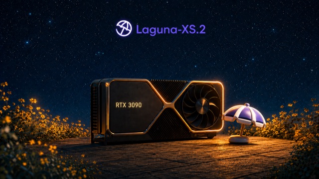 Laguna XS.2 running on a single RTX 3090 inside the dflash daemon