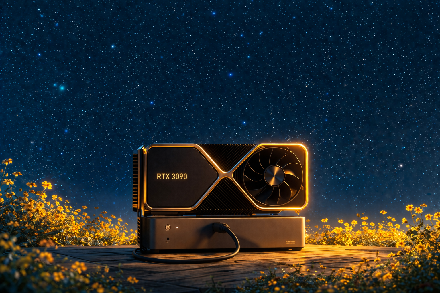 RTX 3090 + eGPU dock + MacBook — running NVIDIA on macOS over USB4